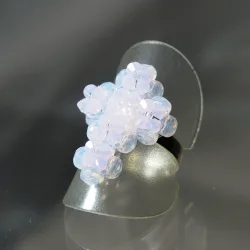  - Ring Chloris -  - Laiton argenté